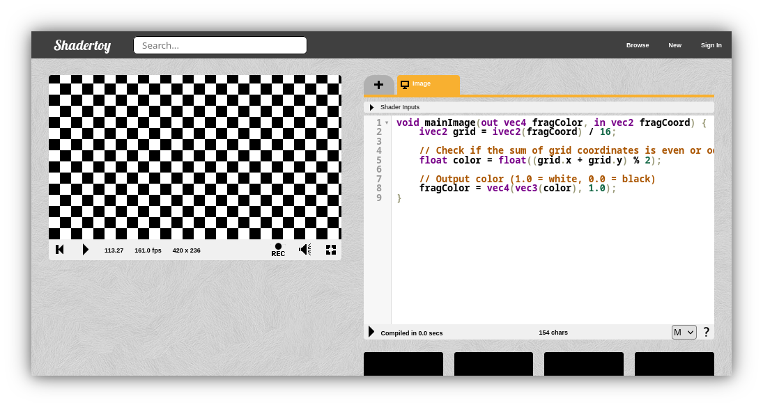Shadertoy Screenshot